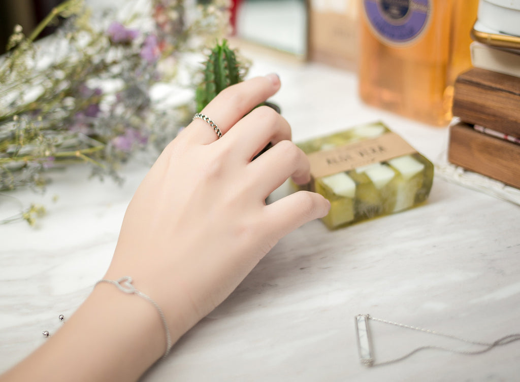 Vintage Silver Braids Ring (Free size) / RN8015