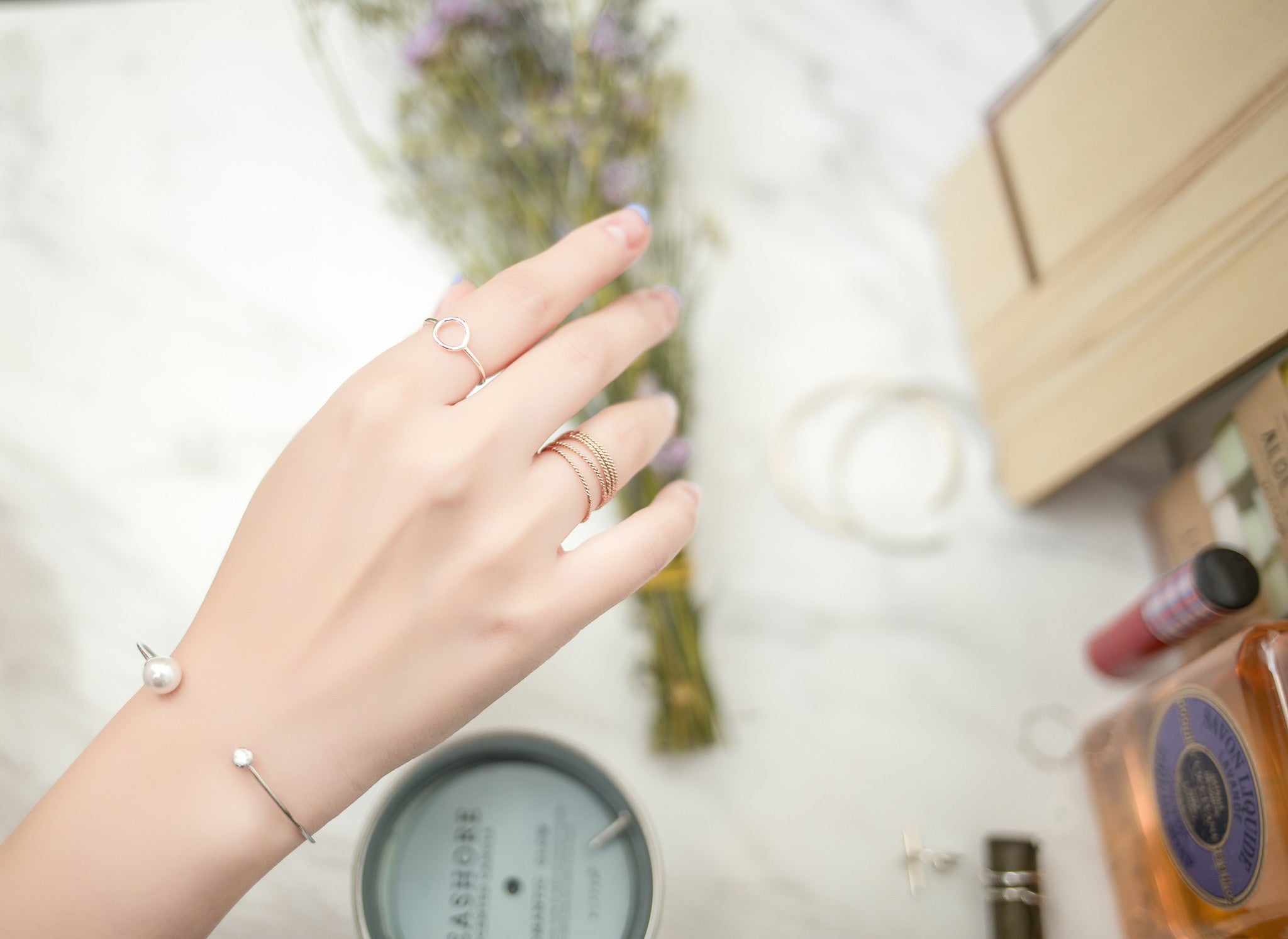 Silver Rings (5 Rings) / RN8022