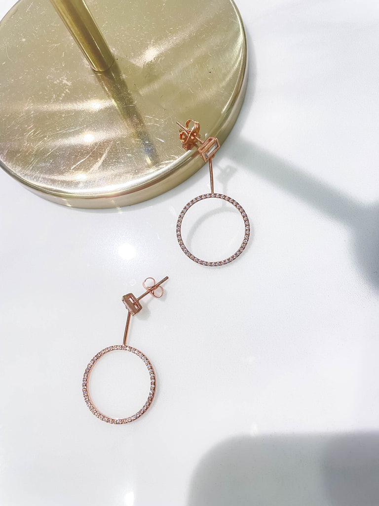 Crystal Loop, Earrings/ ER8315
