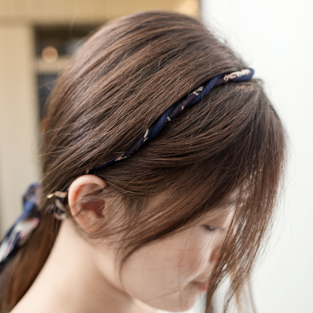 Hairband with ribbon / HA8038