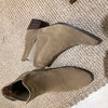 genuine leather Elastic Ankle Boots/ SH8106