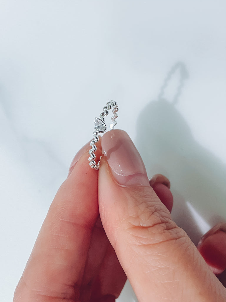 Crystal Crown s925 Ring/ RN8035