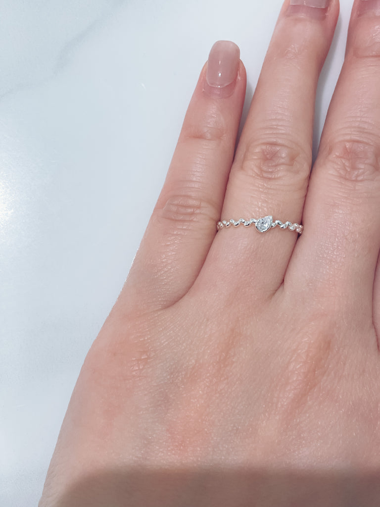 Crystal Crown s925 Ring/ RN8035
