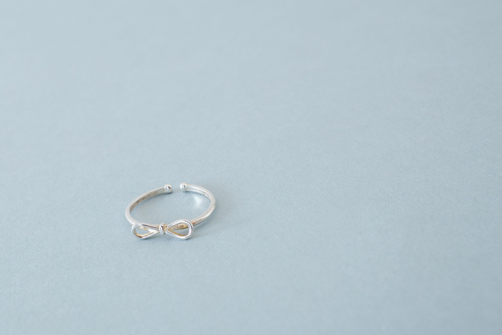 Ribbon Silver ring / RN8029