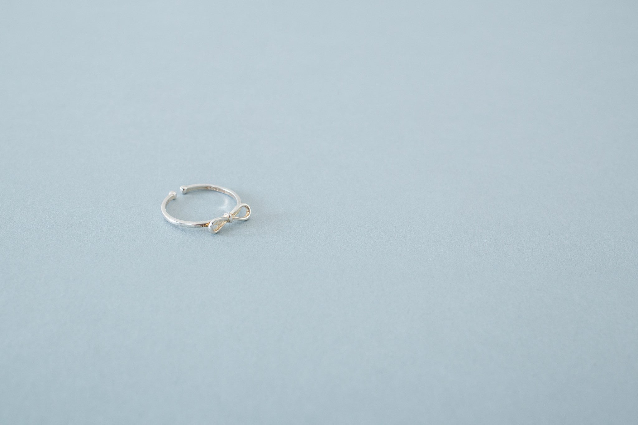 Ribbon Silver ring / RN8029