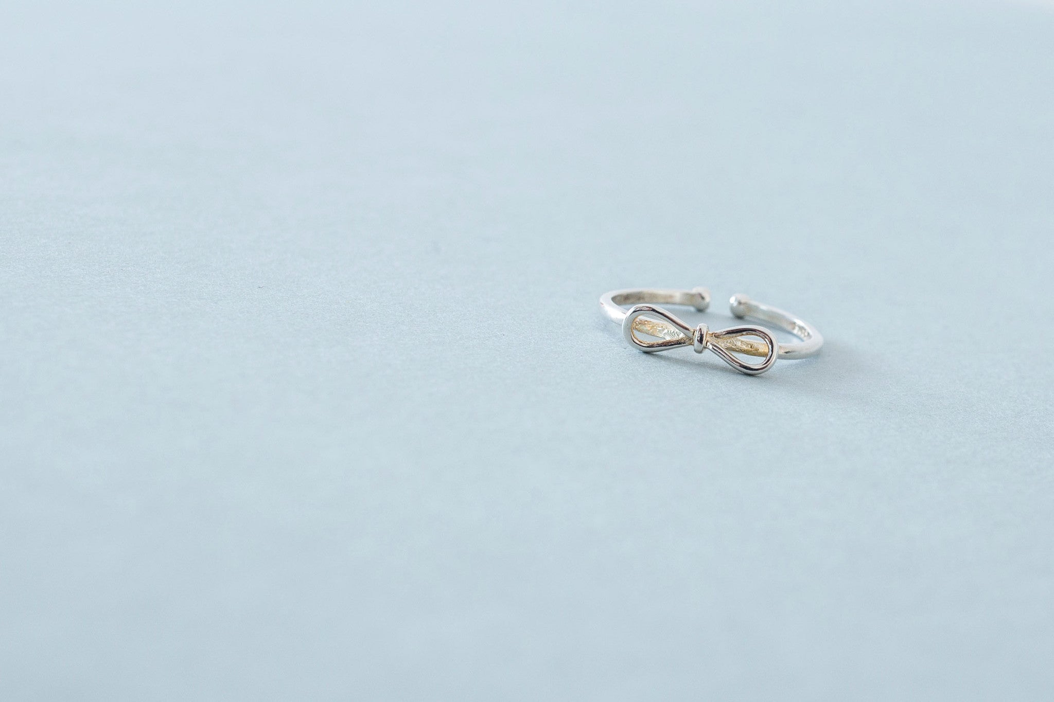 Ribbon Silver ring / RN8029