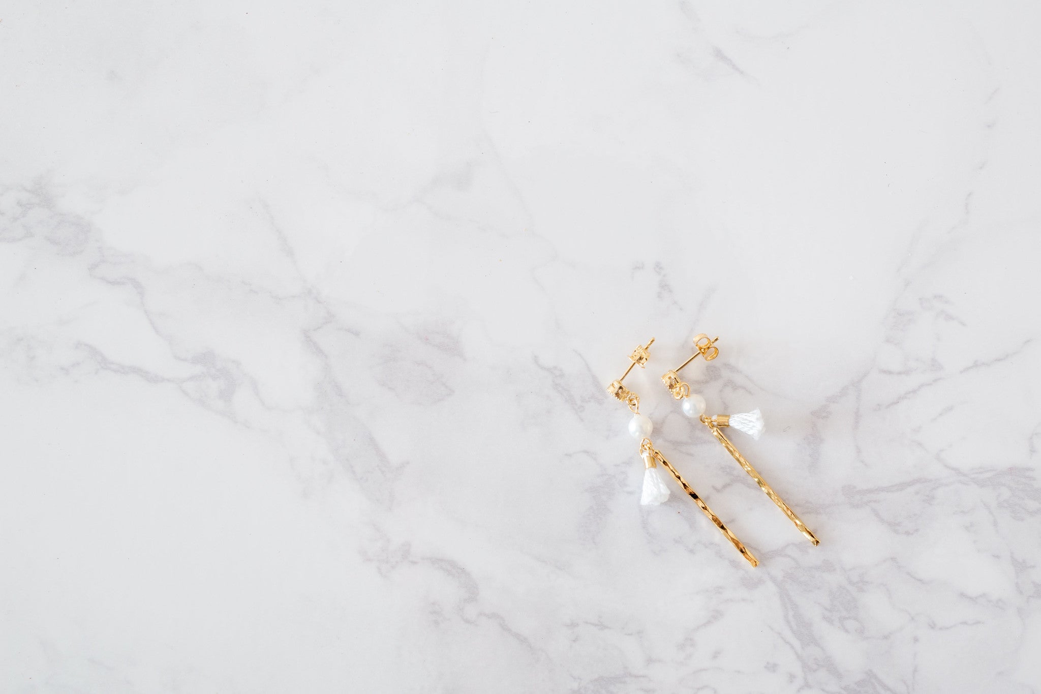 Long Bar & Tassels Earrings/ ER8156