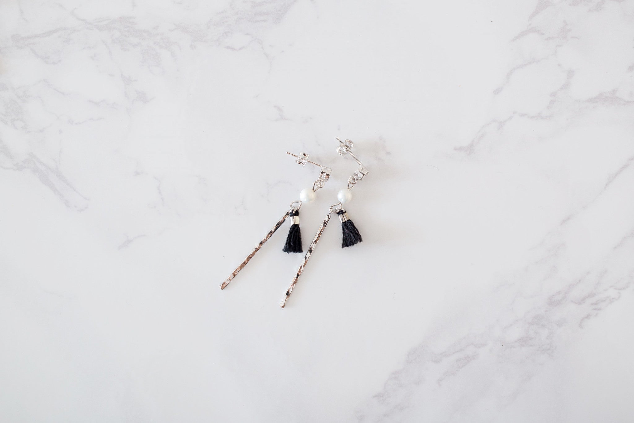 Long Bar & Tassels Earrings/ ER8156