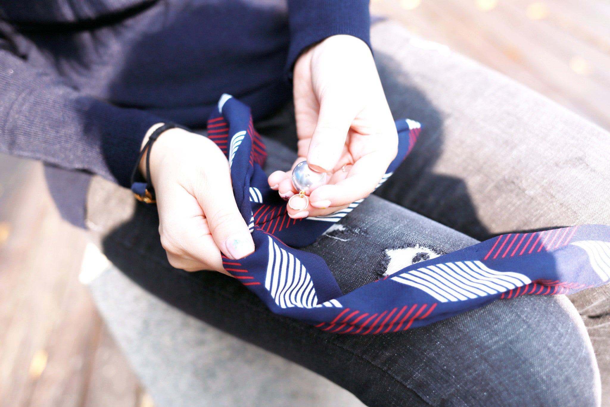Wire Scarf or hairband - HA8046