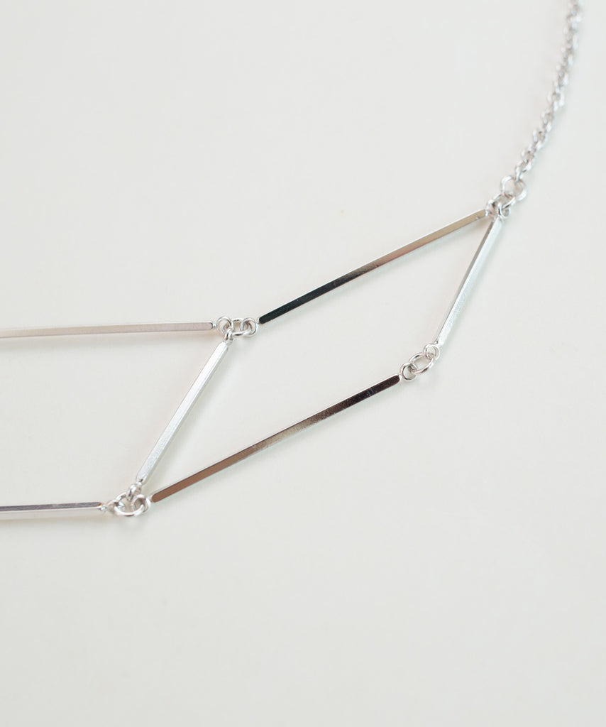 Silver Plate Necklace / NL8059