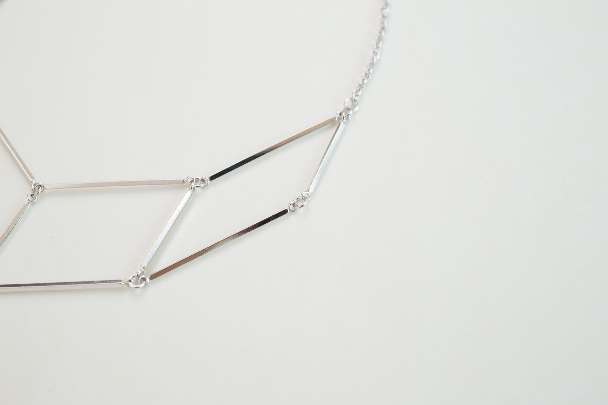 Silver Plate Necklace / NL8059