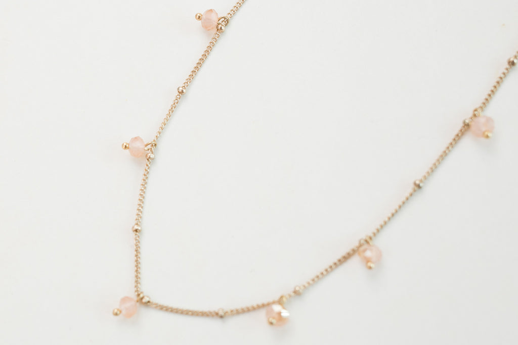 Minimal Jewel Necklace / NL8064