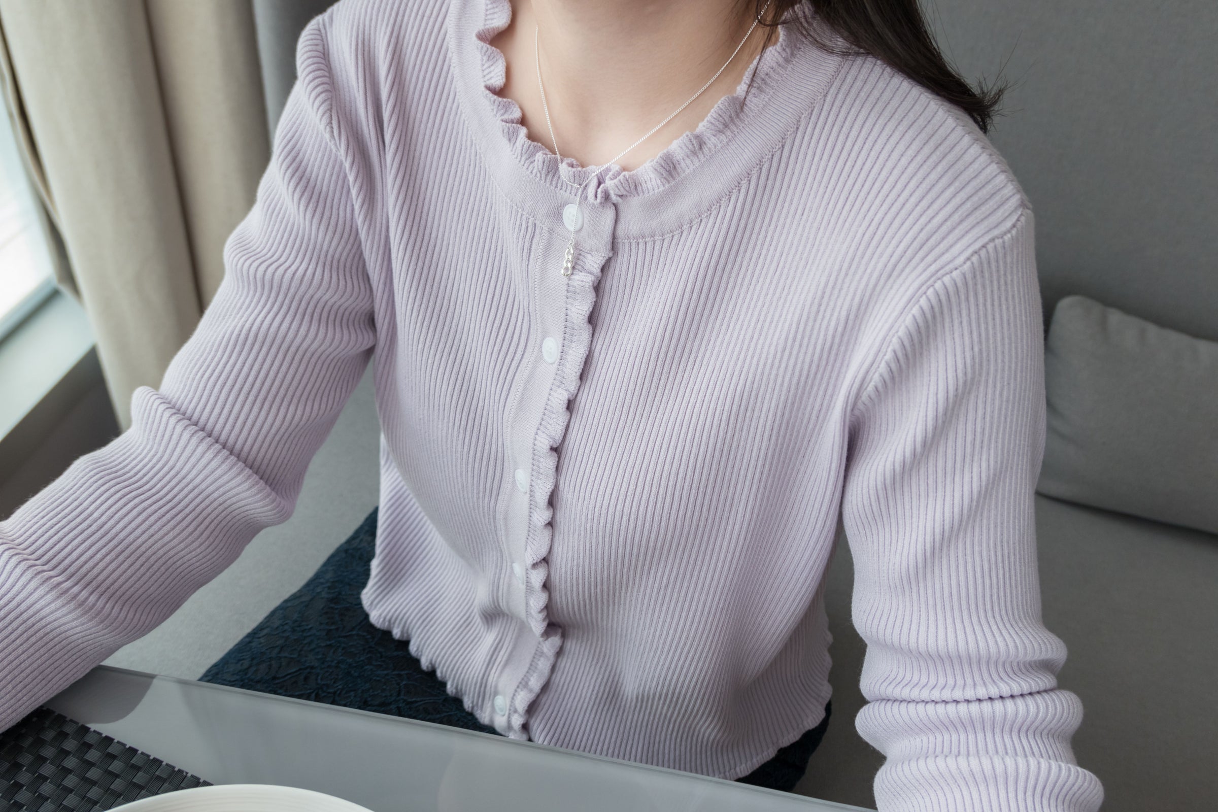 (925 silver made) luxury slide, necklace/ NL8140