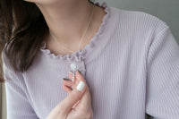 (925 silver made) luxury slide, necklace/ NL8140