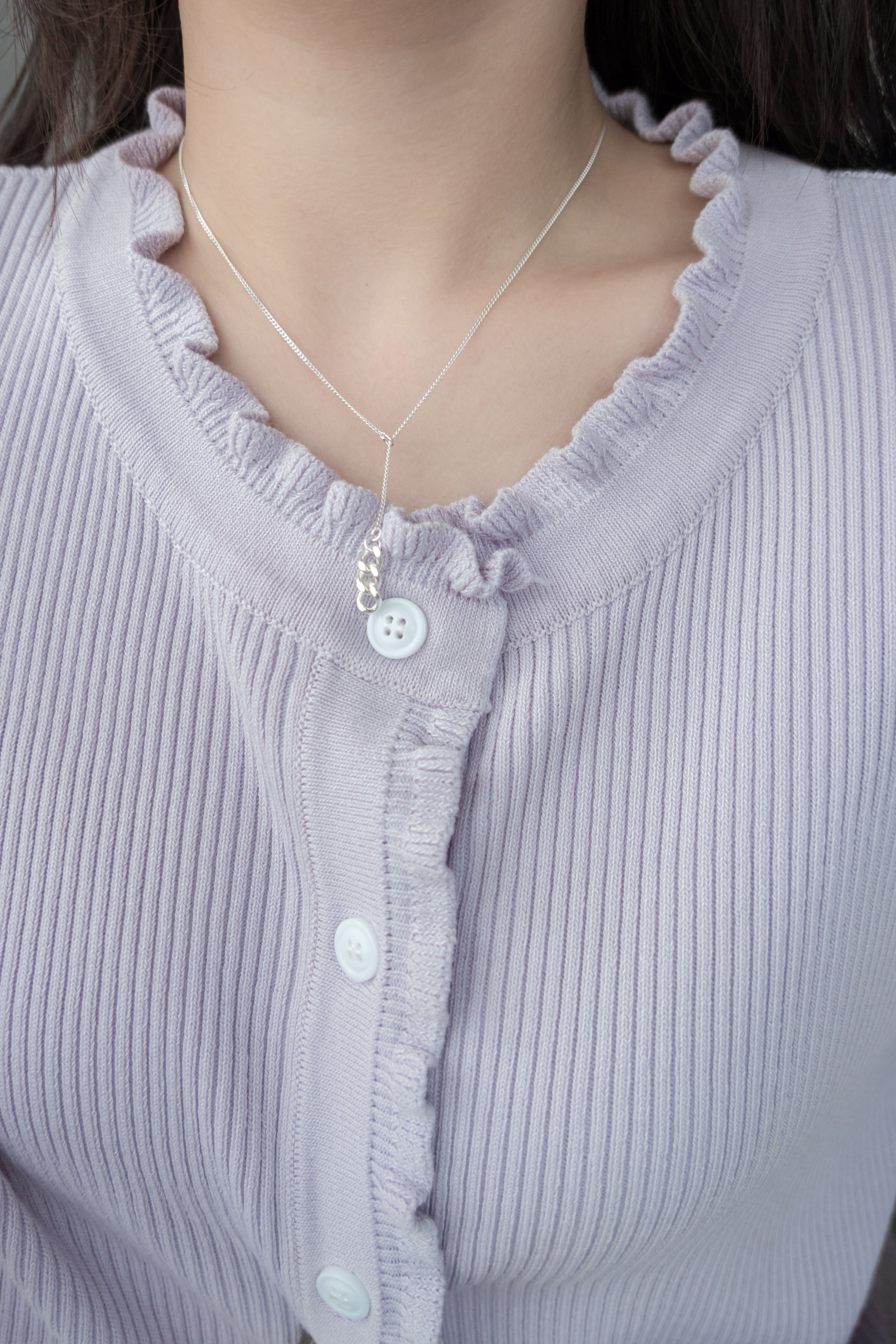 (925 silver made) luxury slide, necklace/ NL8140