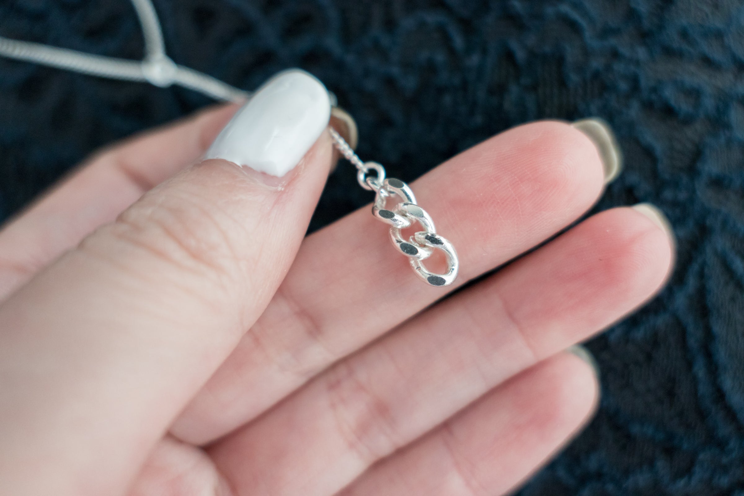 (925 silver made) luxury slide, necklace/ NL8140