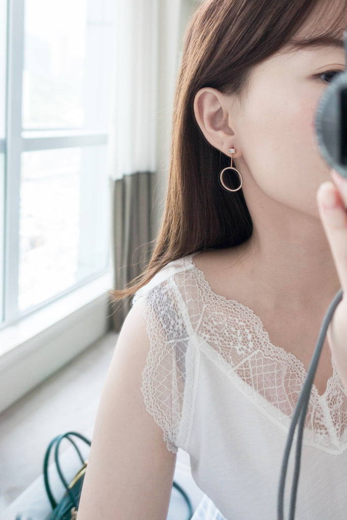 Crystal Loop, Earrings/ ER8315