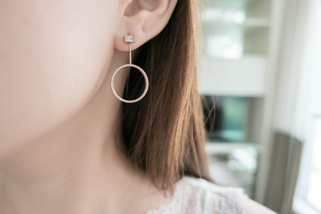 Crystal Loop, Earrings/ ER8315