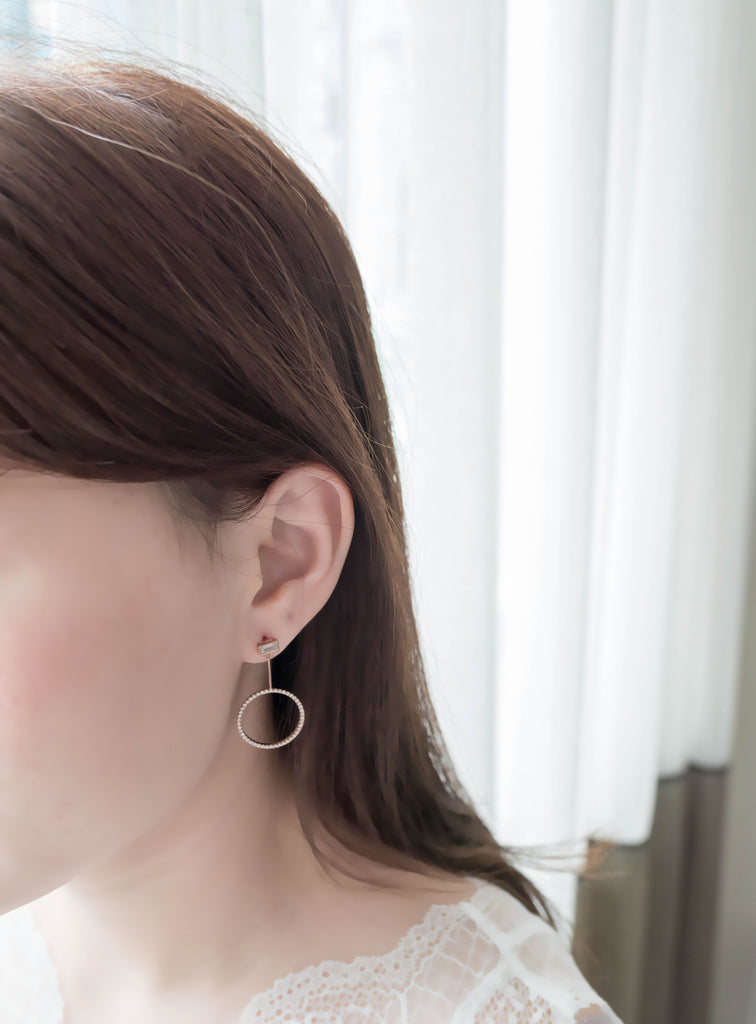 Crystal Loop, Earrings/ ER8315