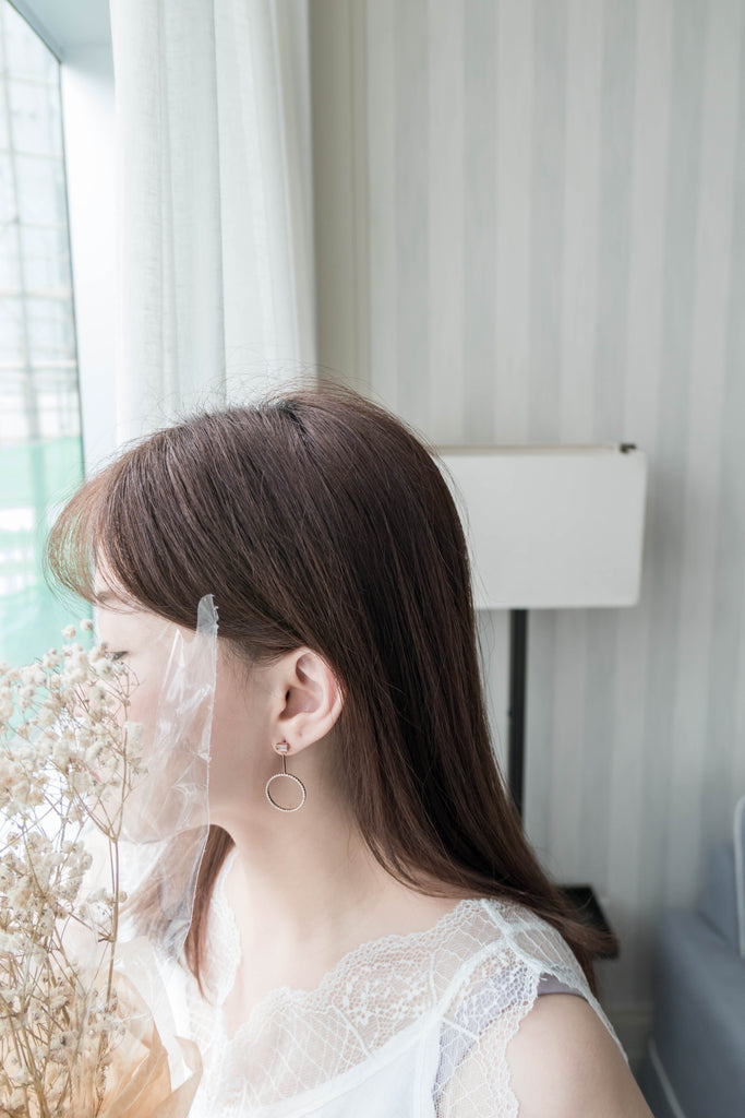 Crystal Loop, Earrings/ ER8315