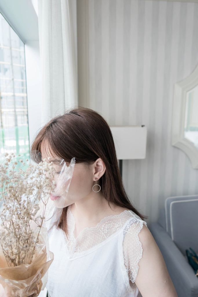 Crystal Loop, Earrings/ ER8315