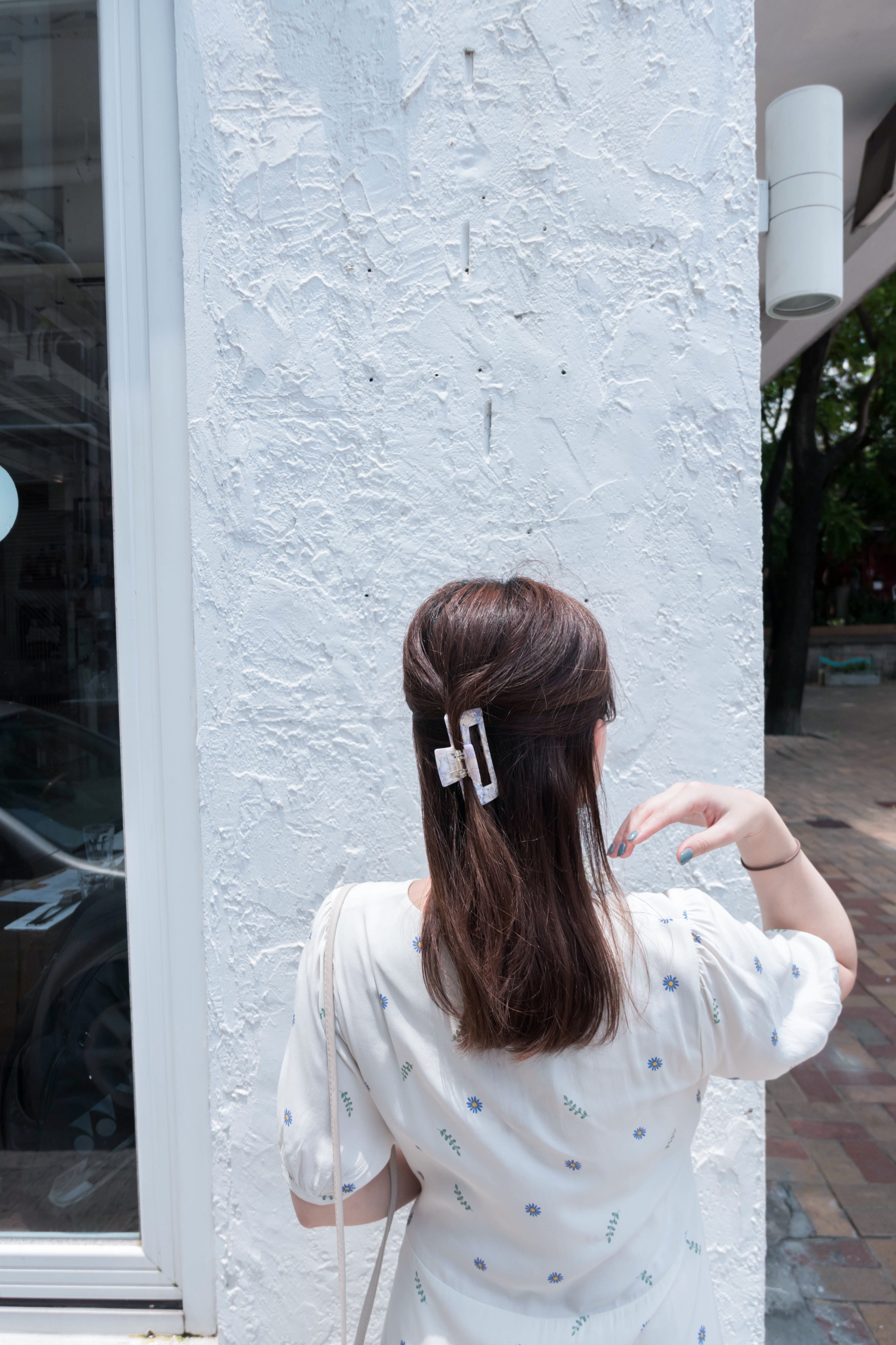 Marble Lavender, Hair Clip/ HA8099