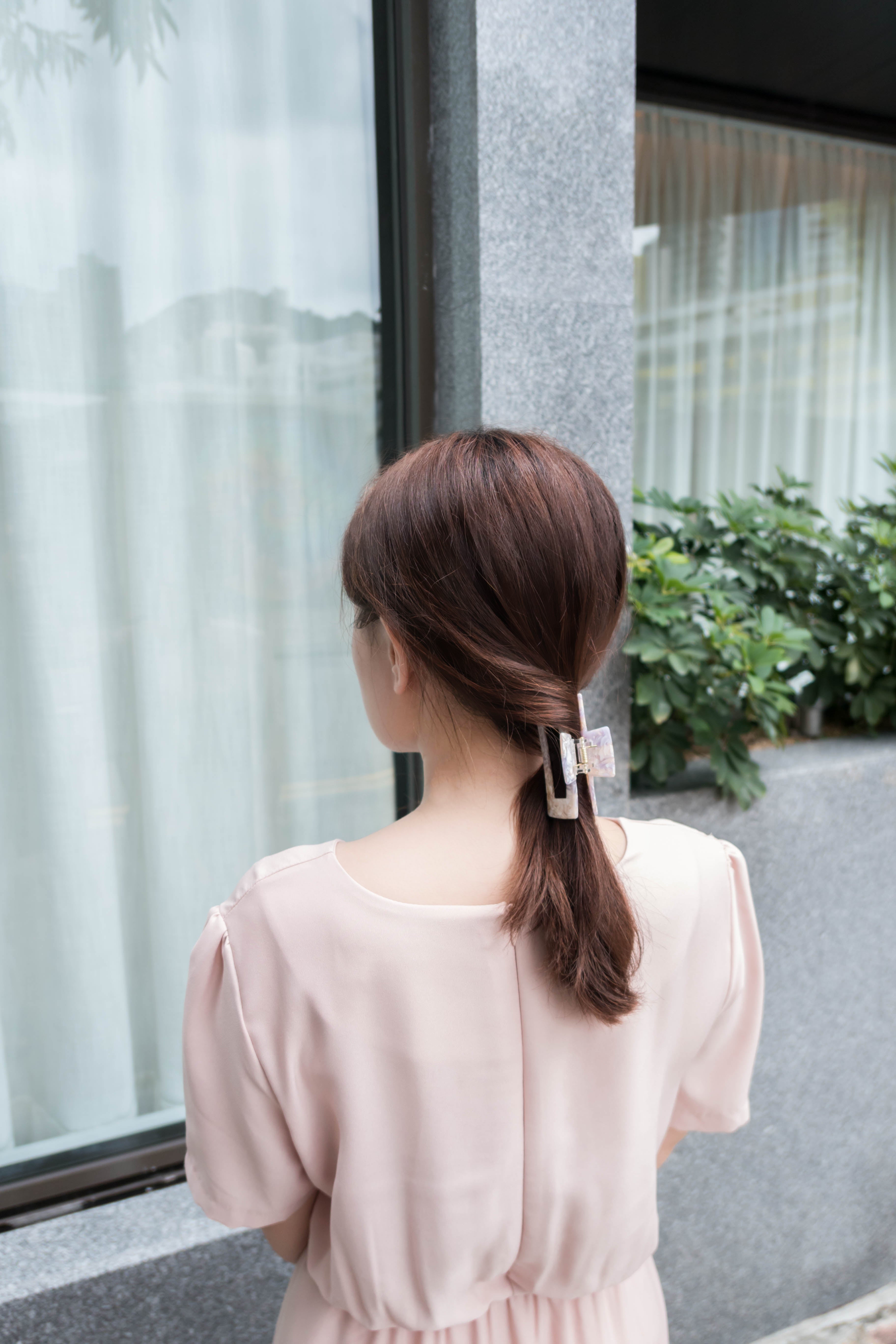 Marble Lavender, Hair Clip/ HA8099