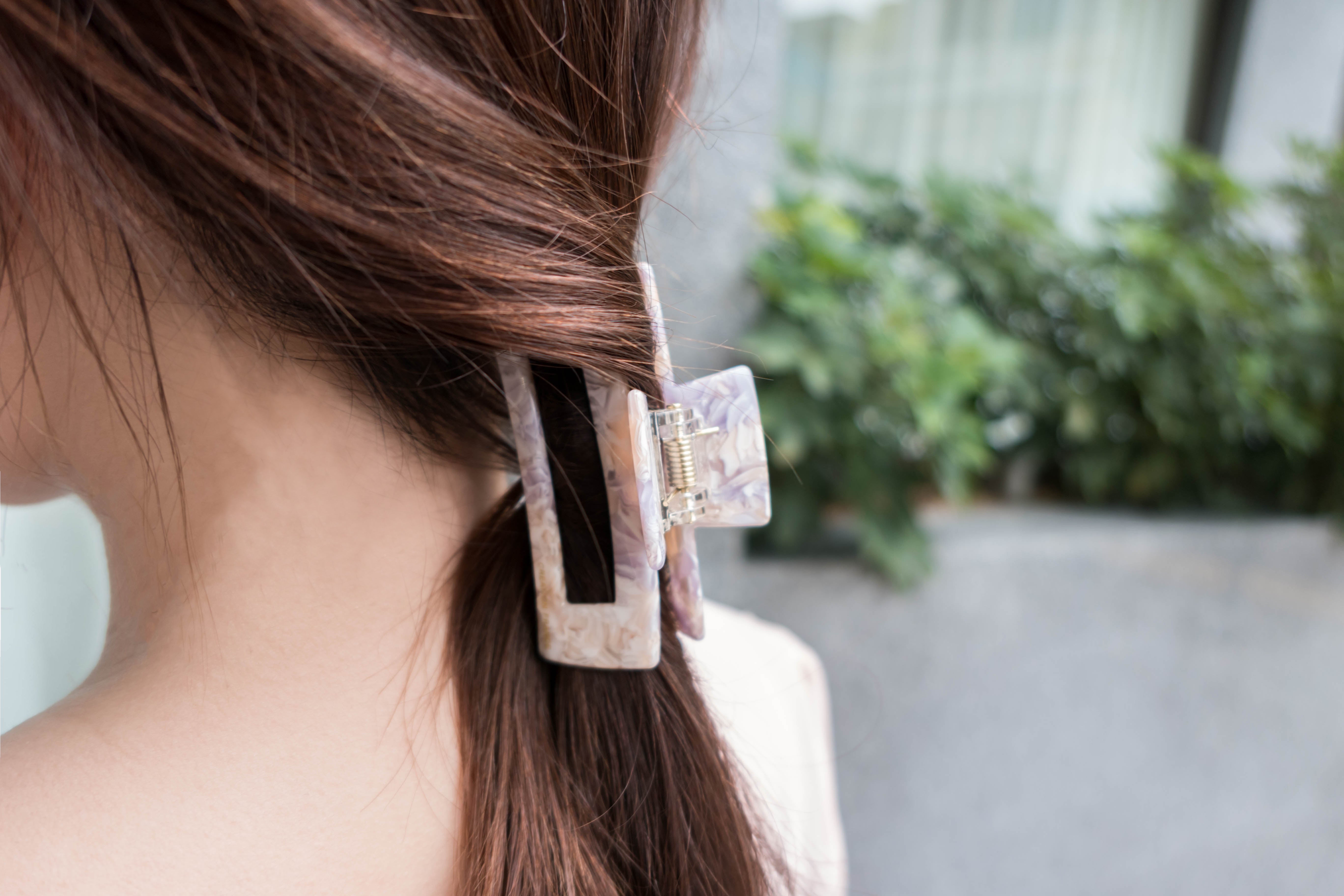 Marble Lavender, Hair Clip/ HA8099