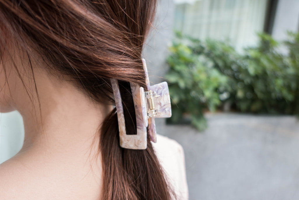 Marble Lavender, Hair Clip/ HA8099