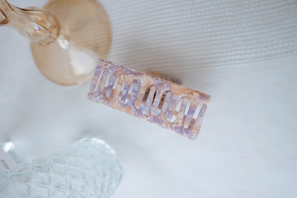Marble Lavender, Hair Clip/ HA8099