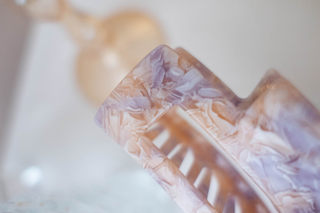 Marble Lavender, Hair Clip/ HA8099