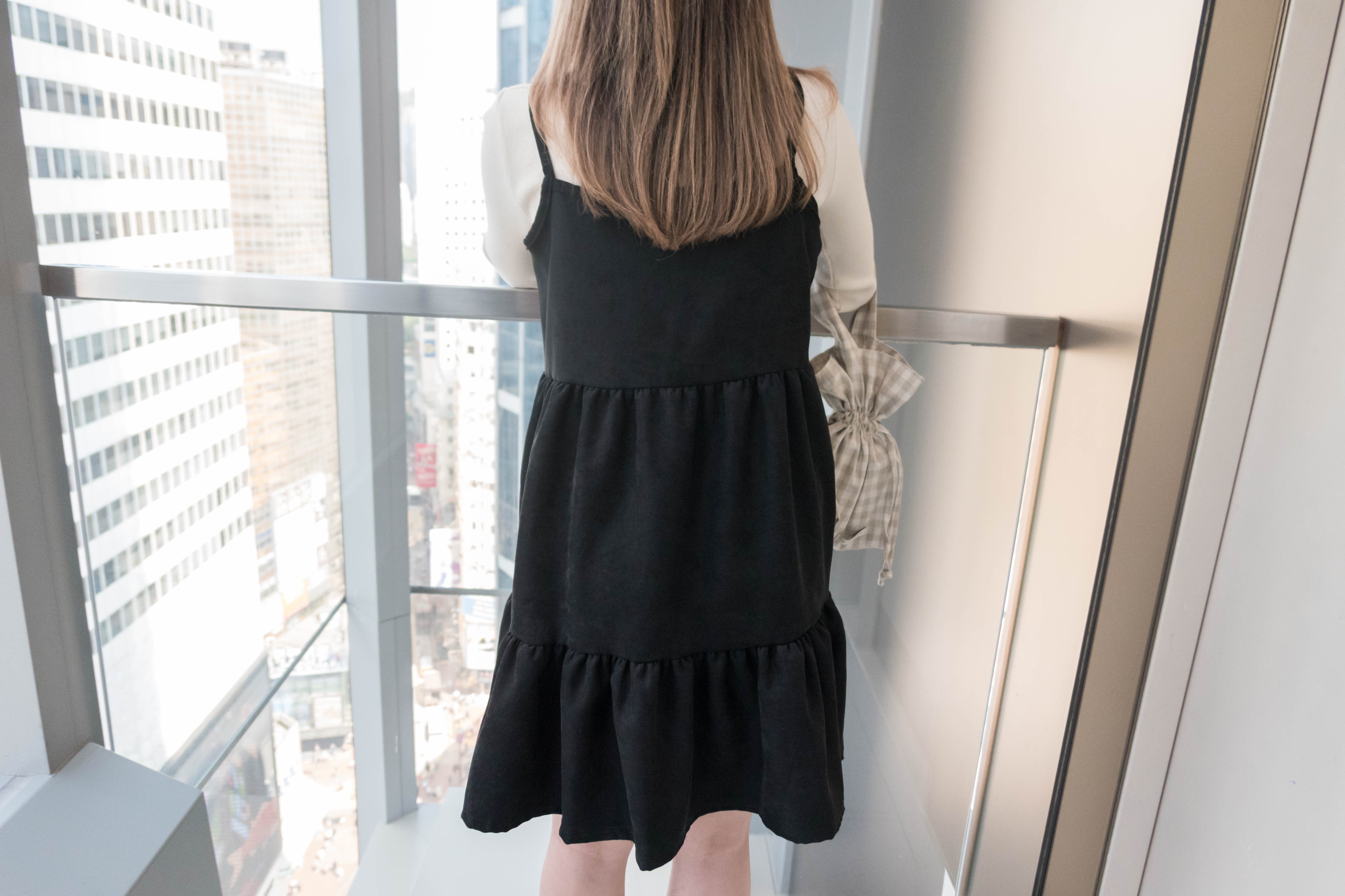 Layers 微甜三層顯瘦傘擺吊帶裙, Dress/ DS8913
