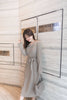 Anden 柔軟彈性寬鬆修腰直紋裙, Dress/ DS8935