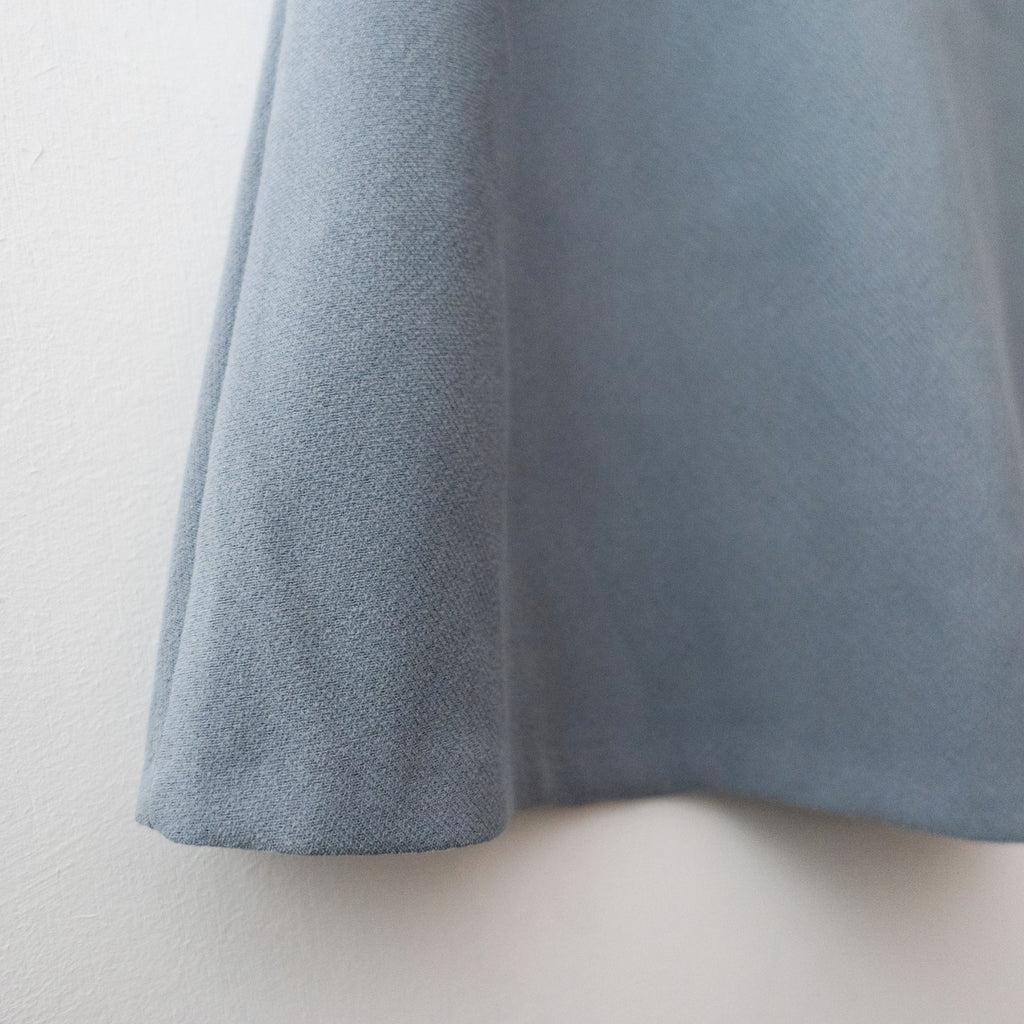 Greyish Blue V領修身灰藍吊帶裙, Dress/ DS8948
