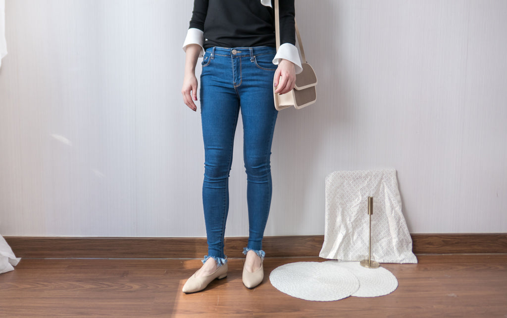 Oh Elastic! 全條超彈性必備修腳形牛仔褲, Jeans/ PT8181