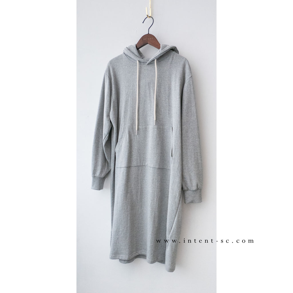 Quality 輕便美混灰防皺舒適衛衣, Hoodie Dress/ DS8977
