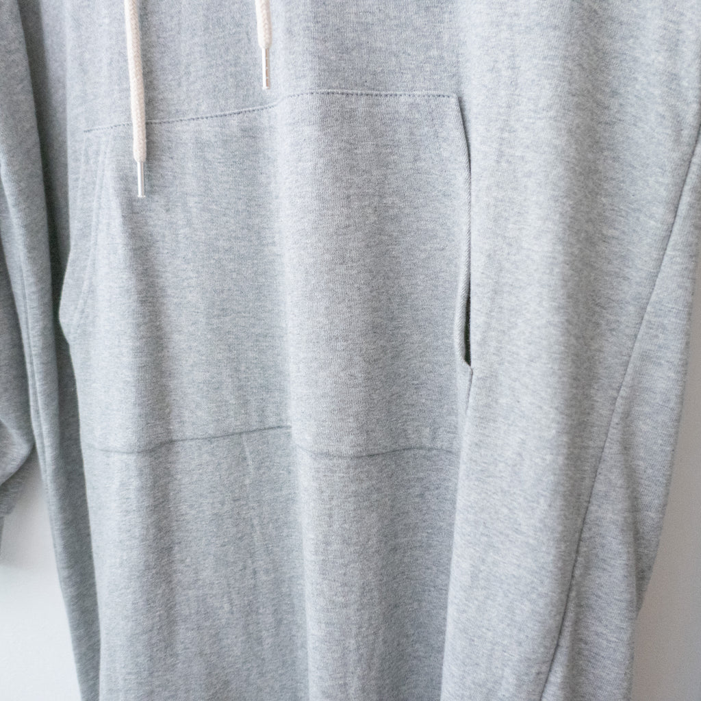 Quality 輕便美混灰防皺舒適衛衣, Hoodie Dress/ DS8977