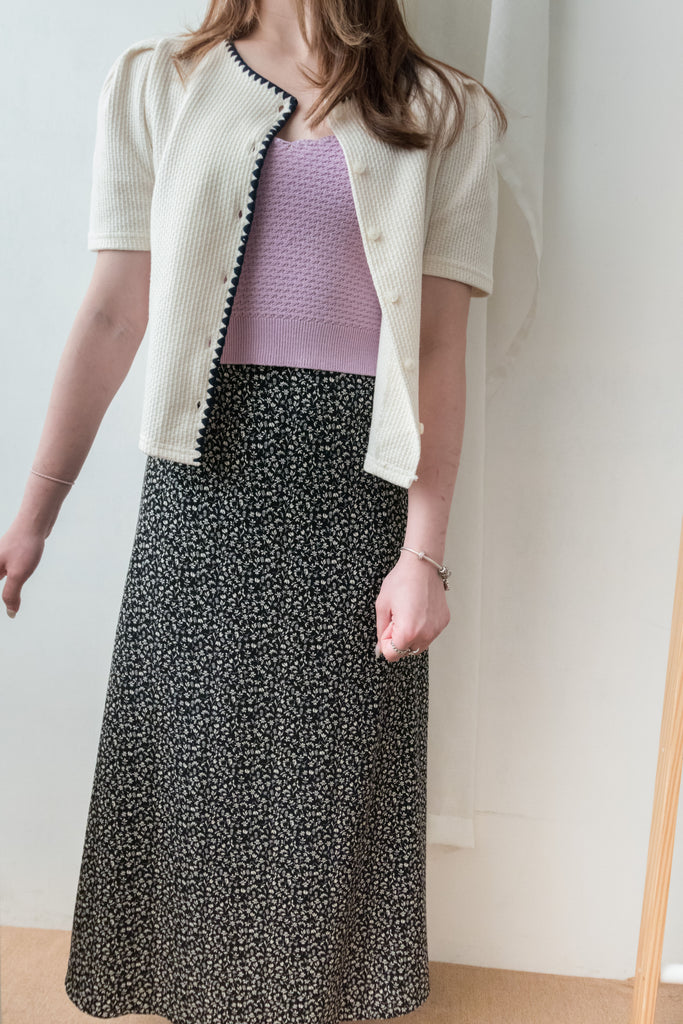Embroidery 細緻織紋包鬼祟肉吊帶背心, Vest/ TP8754 (plum sold out)