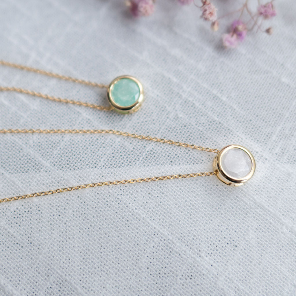 Rolling GemStone, Necklace/ NL8124