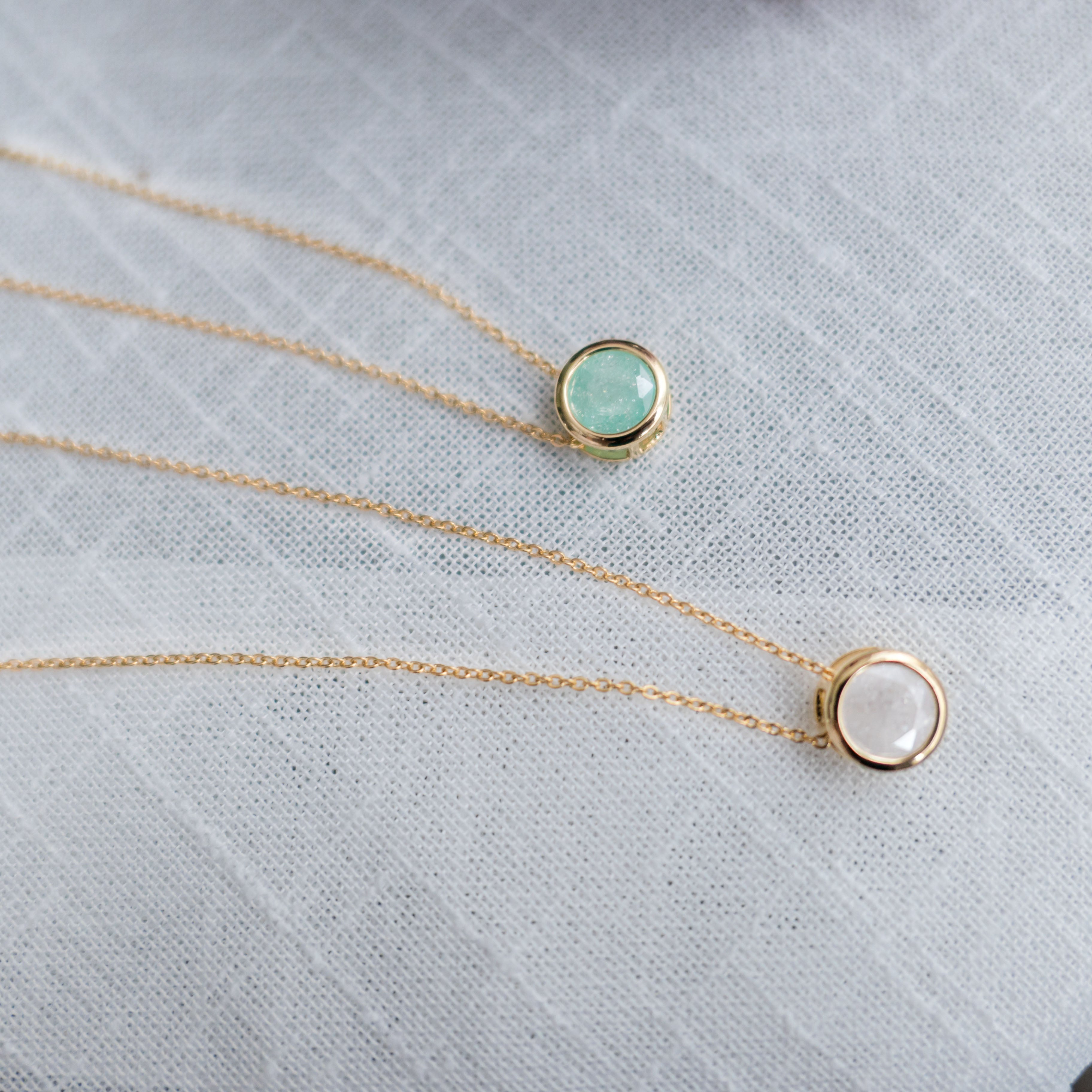 Rolling GemStone, Necklace/ NL8124