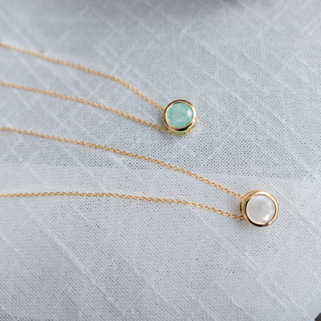 Rolling GemStone, Necklace/ NL8124