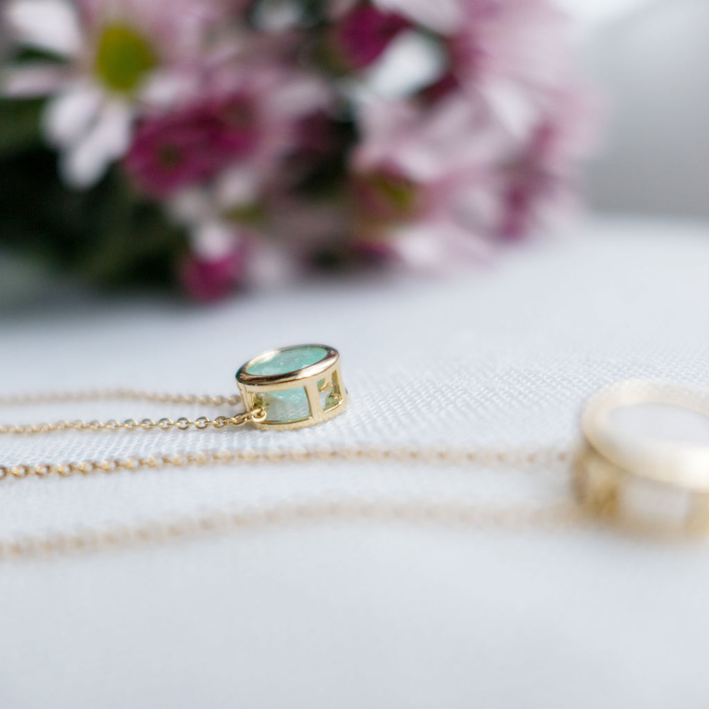 Rolling GemStone, Necklace/ NL8124