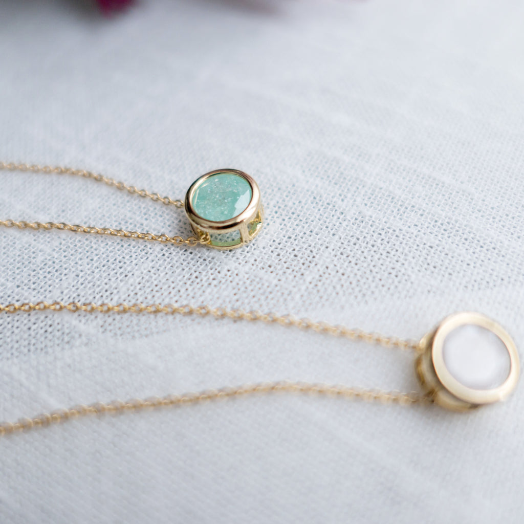 Rolling GemStone, Necklace/ NL8124