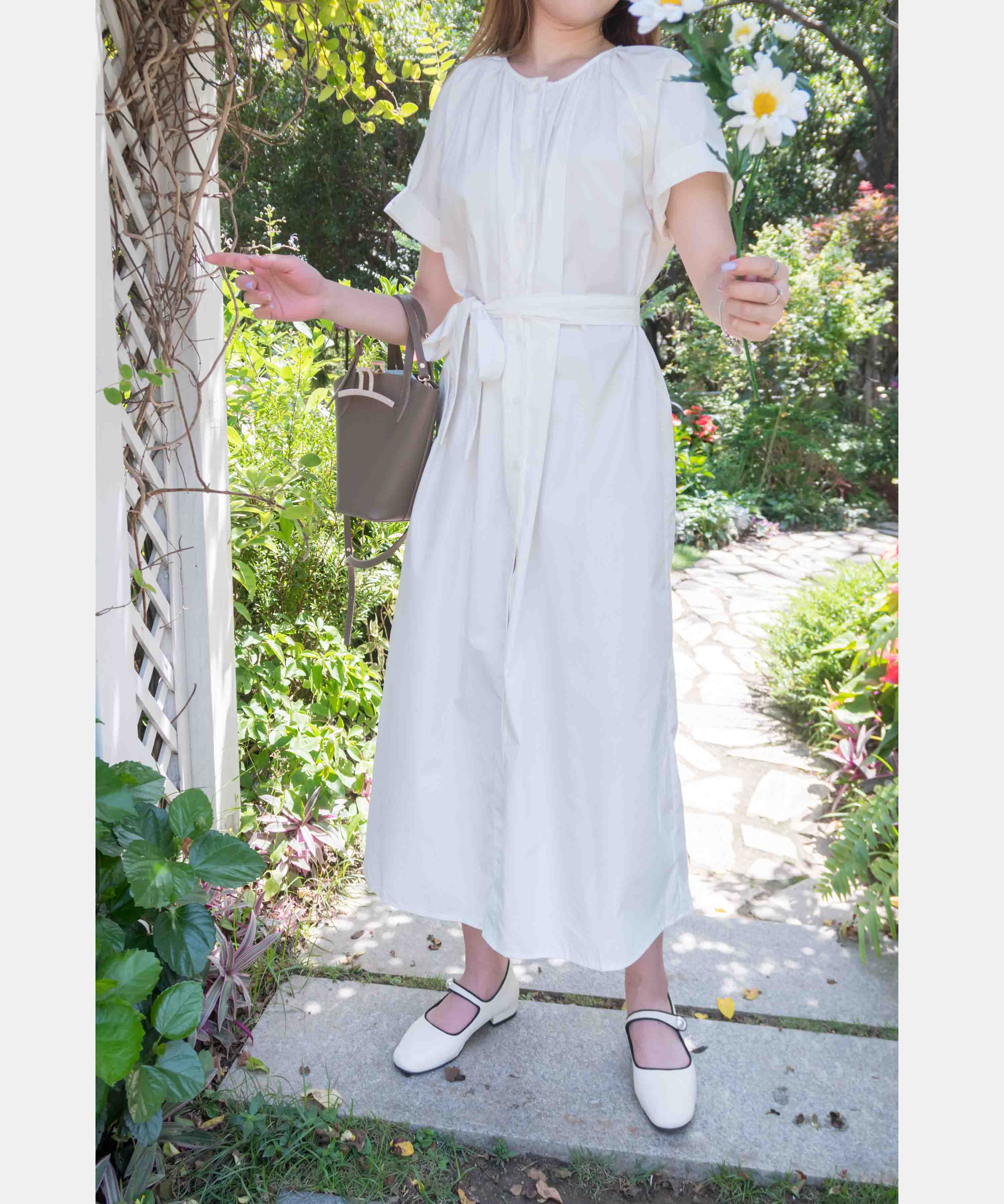 ! ๐๐๐ค๐ฅ ๐๐๐จ !White Dora ๅฐ่ขๆบๅฃๅ้ ้ฃ่บซ่ฃ, Dress/ DS9052
