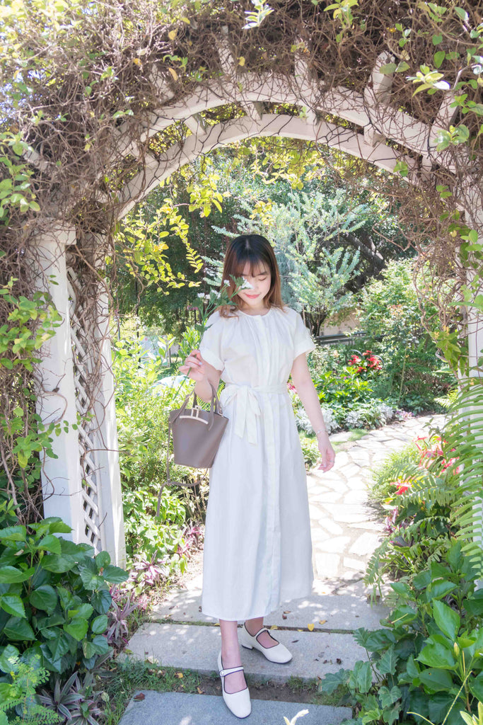 ! ๐๐๐ค๐ฅ ๐๐๐จ !White Dora ๅฐ่ขๆบๅฃๅ้ ้ฃ่บซ่ฃ, Dress/ DS9052