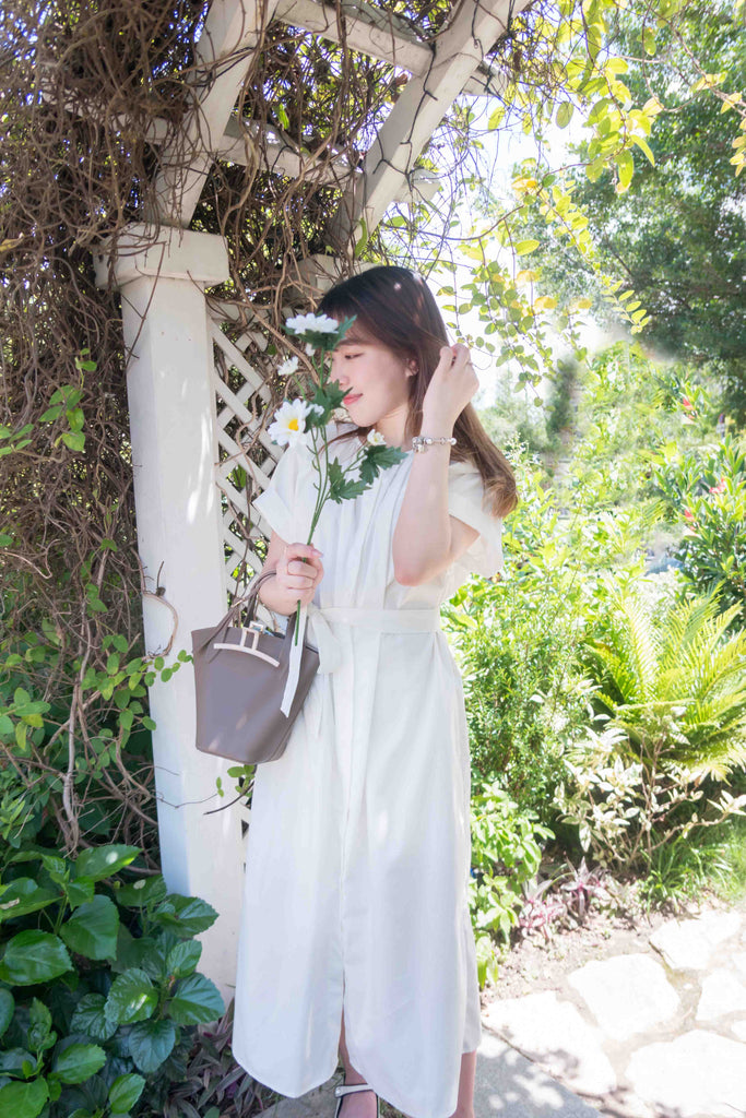 ! ๐๐๐ค๐ฅ ๐๐๐จ !White Dora ๅฐ่ขๆบๅฃๅ้ ้ฃ่บซ่ฃ, Dress/ DS9052