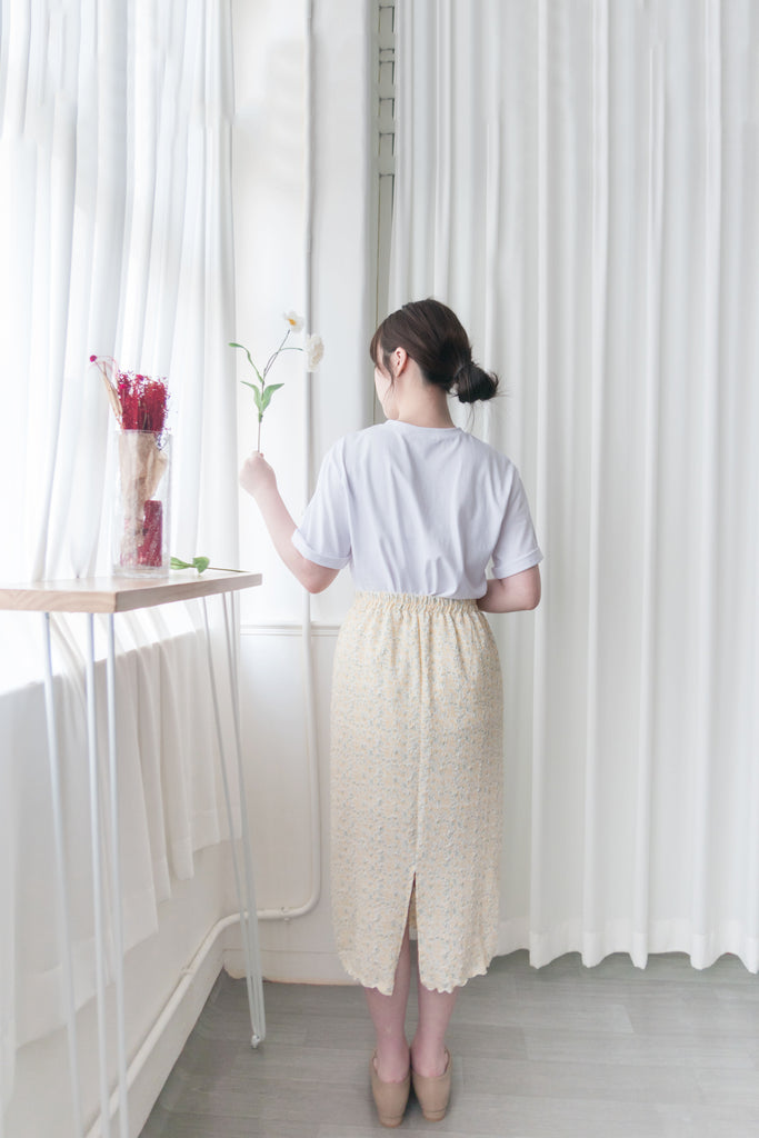 Moon Bathing 浪漫詩句文字,Tee/ TP8776 (honeydew sold out)