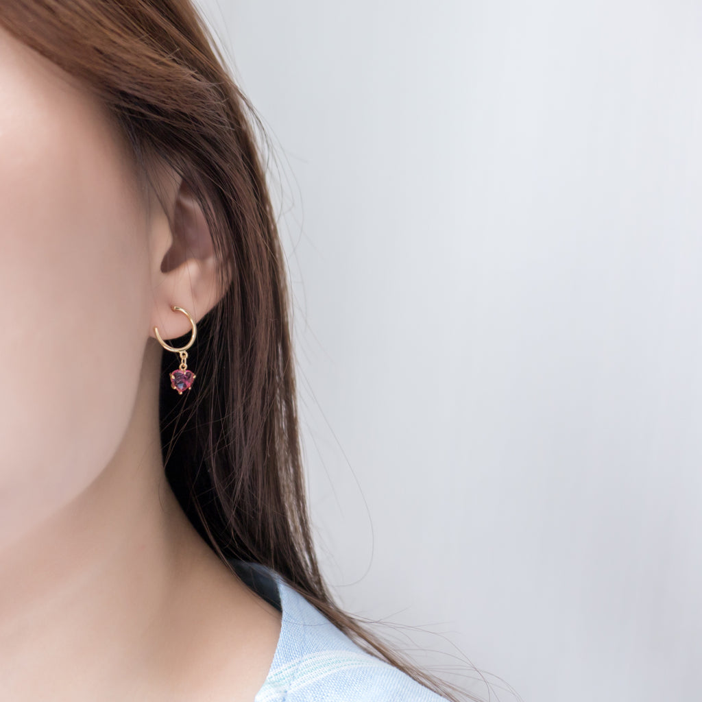 Moon Heart, Earrings/ ER8264