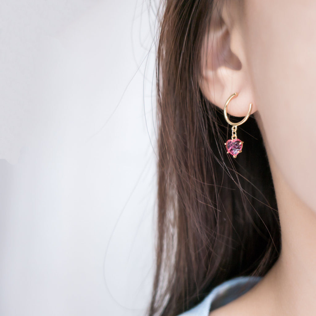 Moon Heart, Earrings/ ER8264