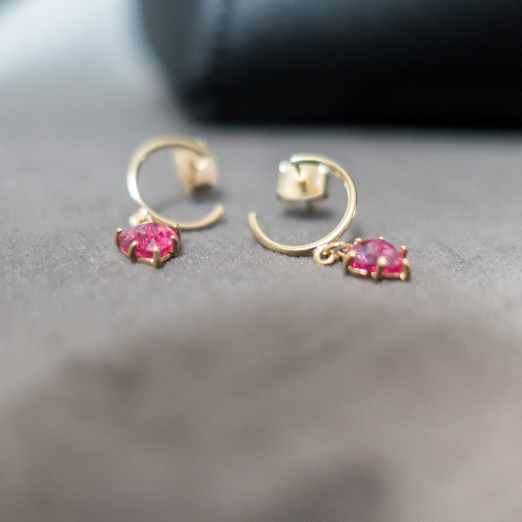 Moon Heart, Earrings/ ER8264